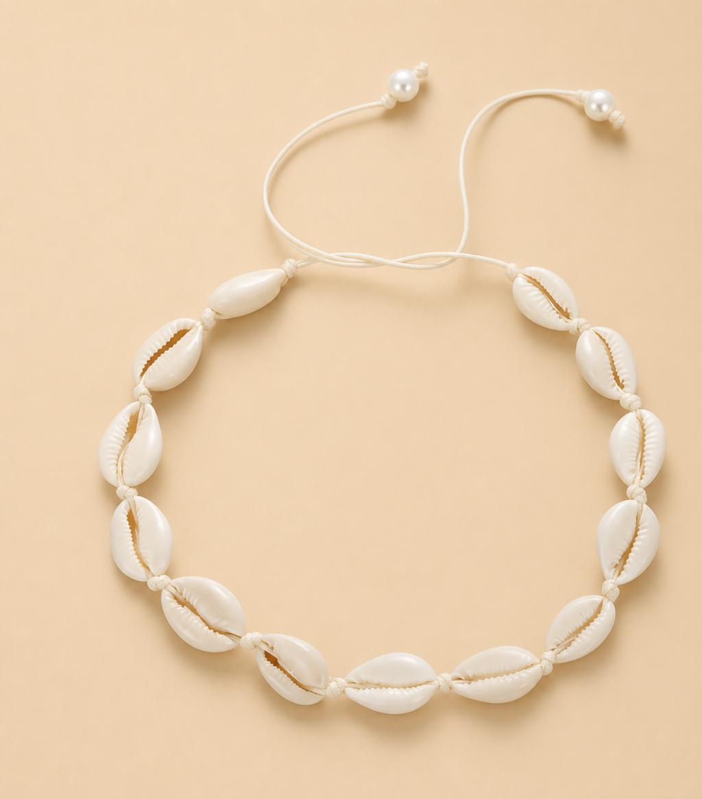 CAURIA — Collar de Conchas Naturales