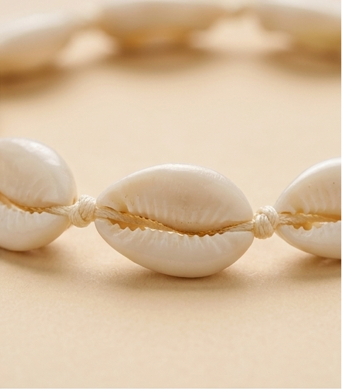 CAURIA — Collar de Conchas Naturales