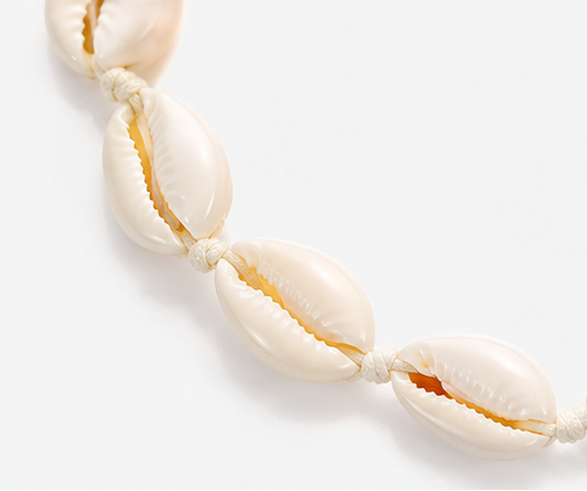 CAURIA — Collar de Conchas Naturales