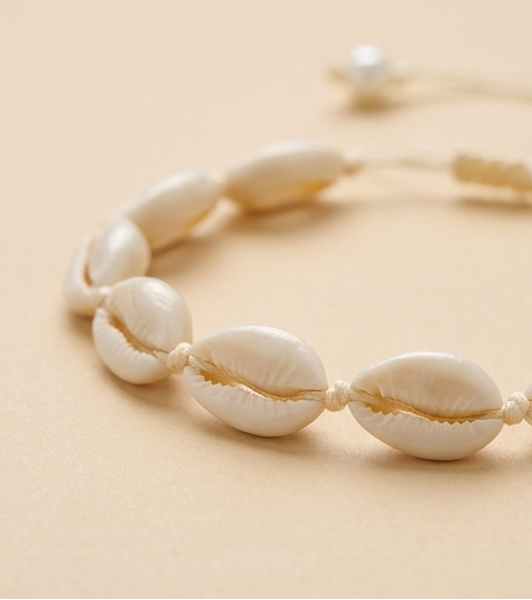 CAURIA — Collar de Conchas Naturales