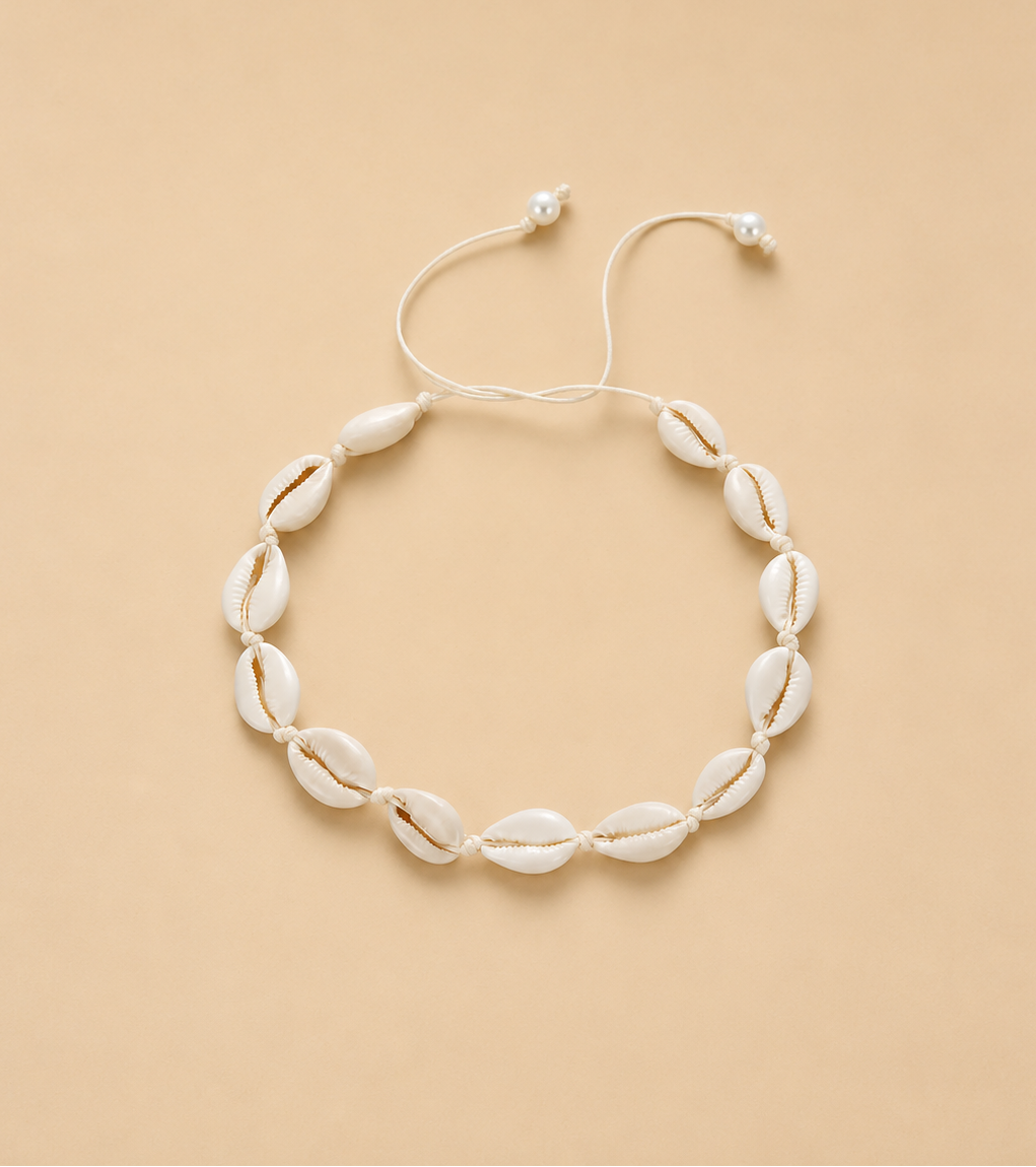 CAURIA — Collar de Conchas Naturales