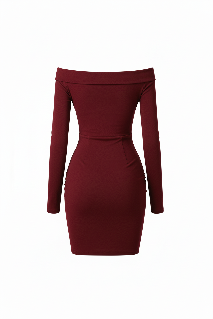 VELLUTO  - Vestido  Off-Shoulder Ajustado