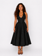 ELISABETH - Midi Halter de Jacquard