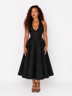 ELISABETH - Midi Halter de Jacquard