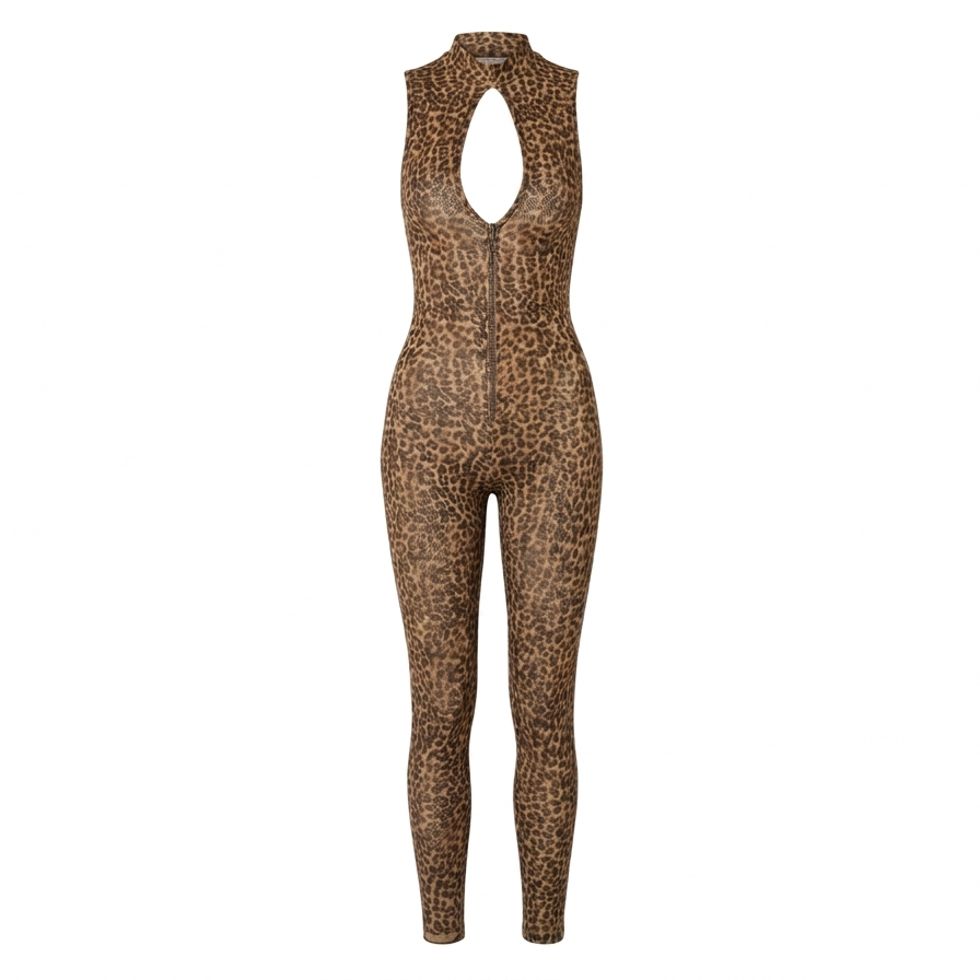 FELINA - Catsuit Leopardo