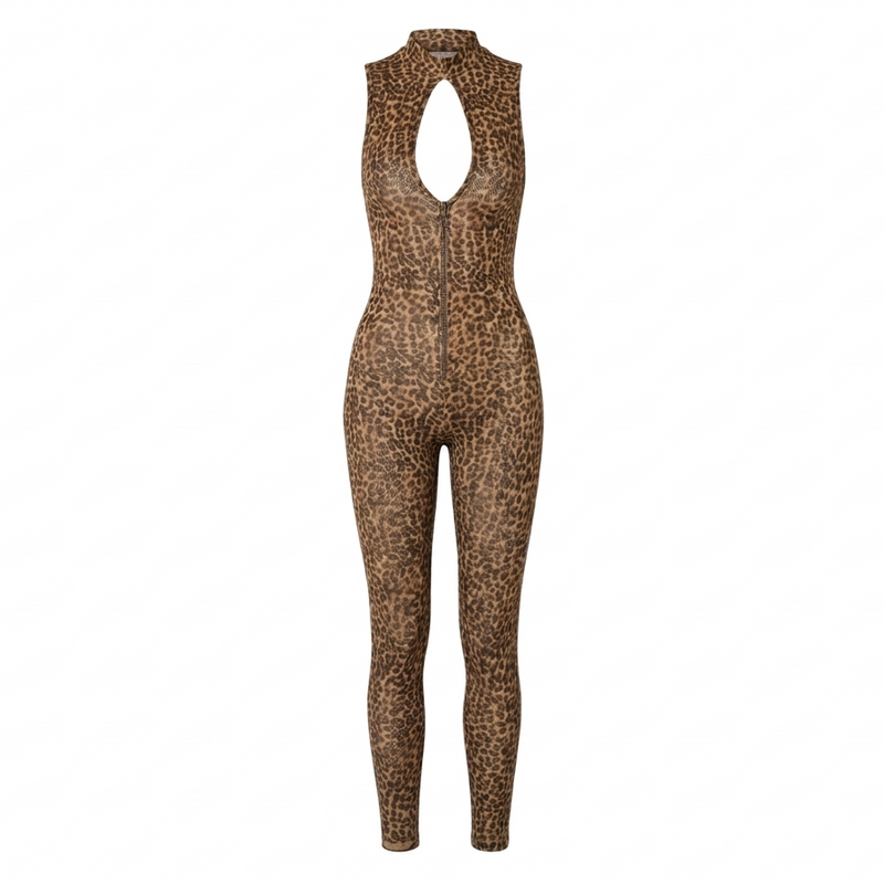 FELINA - Catsuit Leopardo