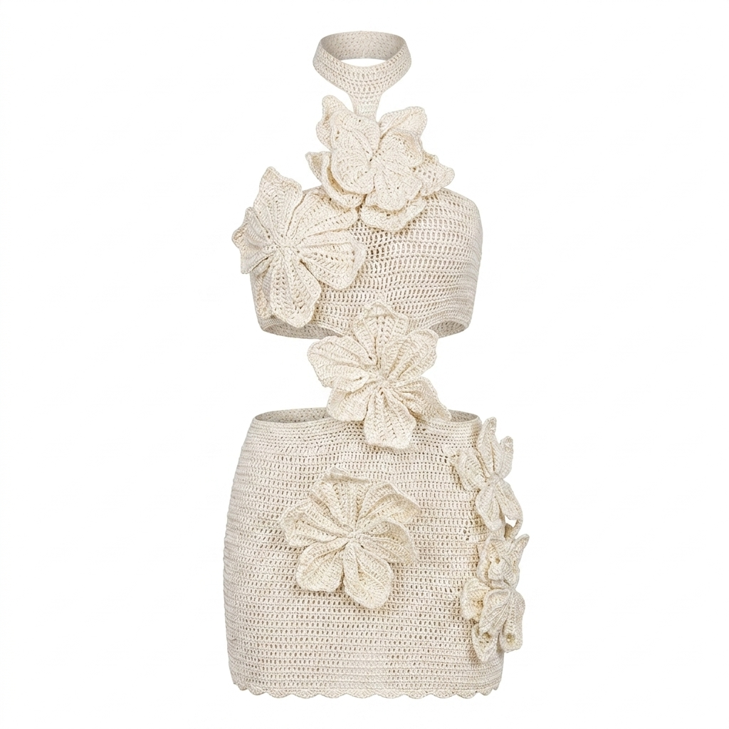 MAGNOLIA - Minivestido Floral