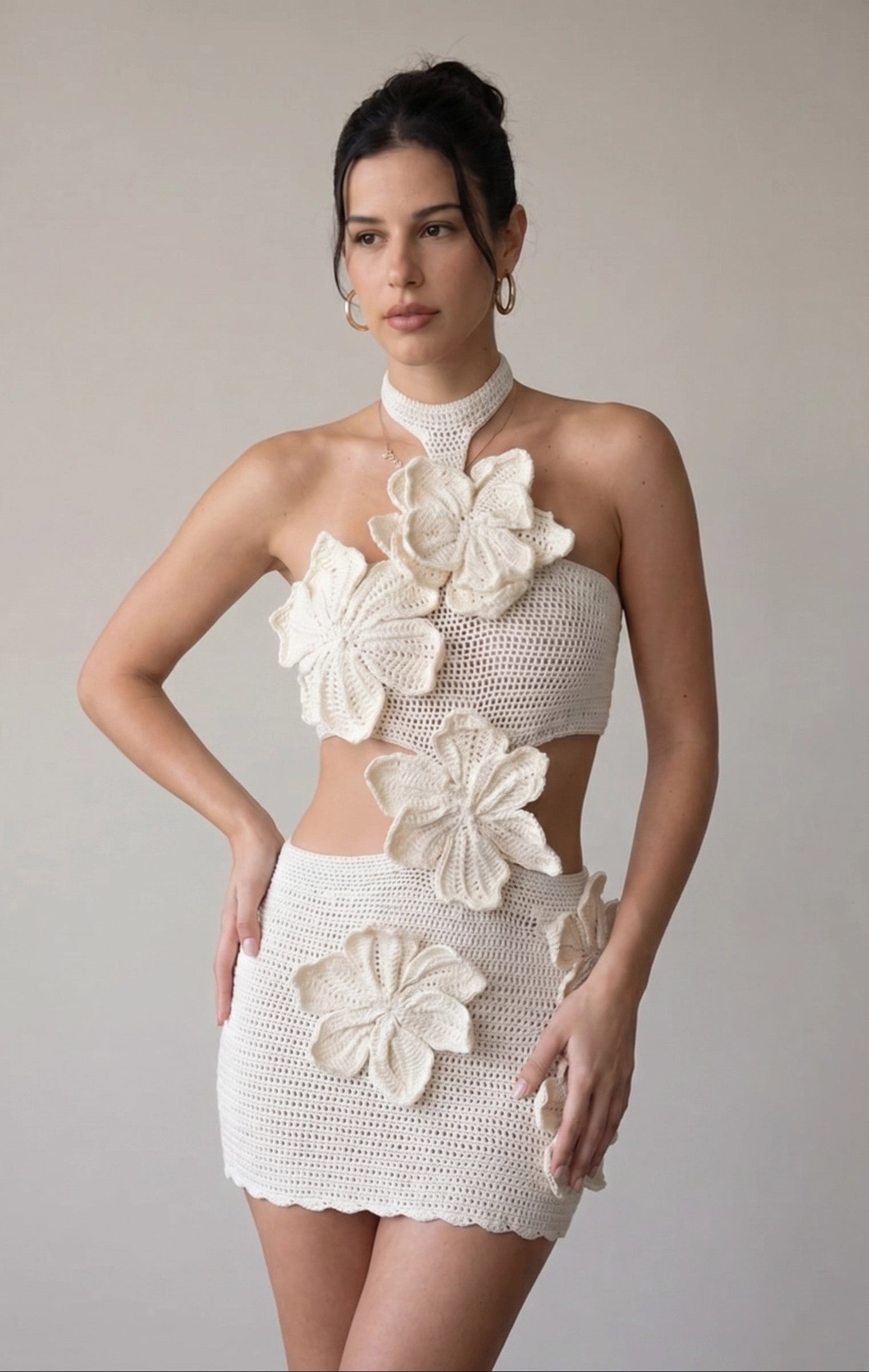 MAGNOLIA - Minivestido Floral