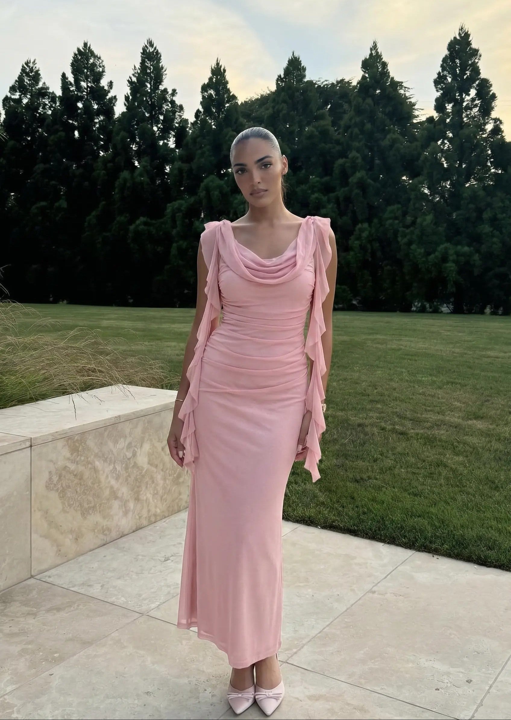 PETALO - Drapeado Rosa