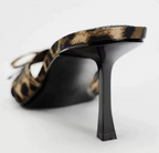 PREDATORE – Sandalias Leopardo