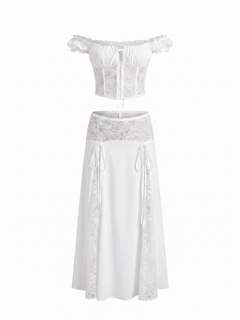 SENA - Conjunto de Encaje Elegante