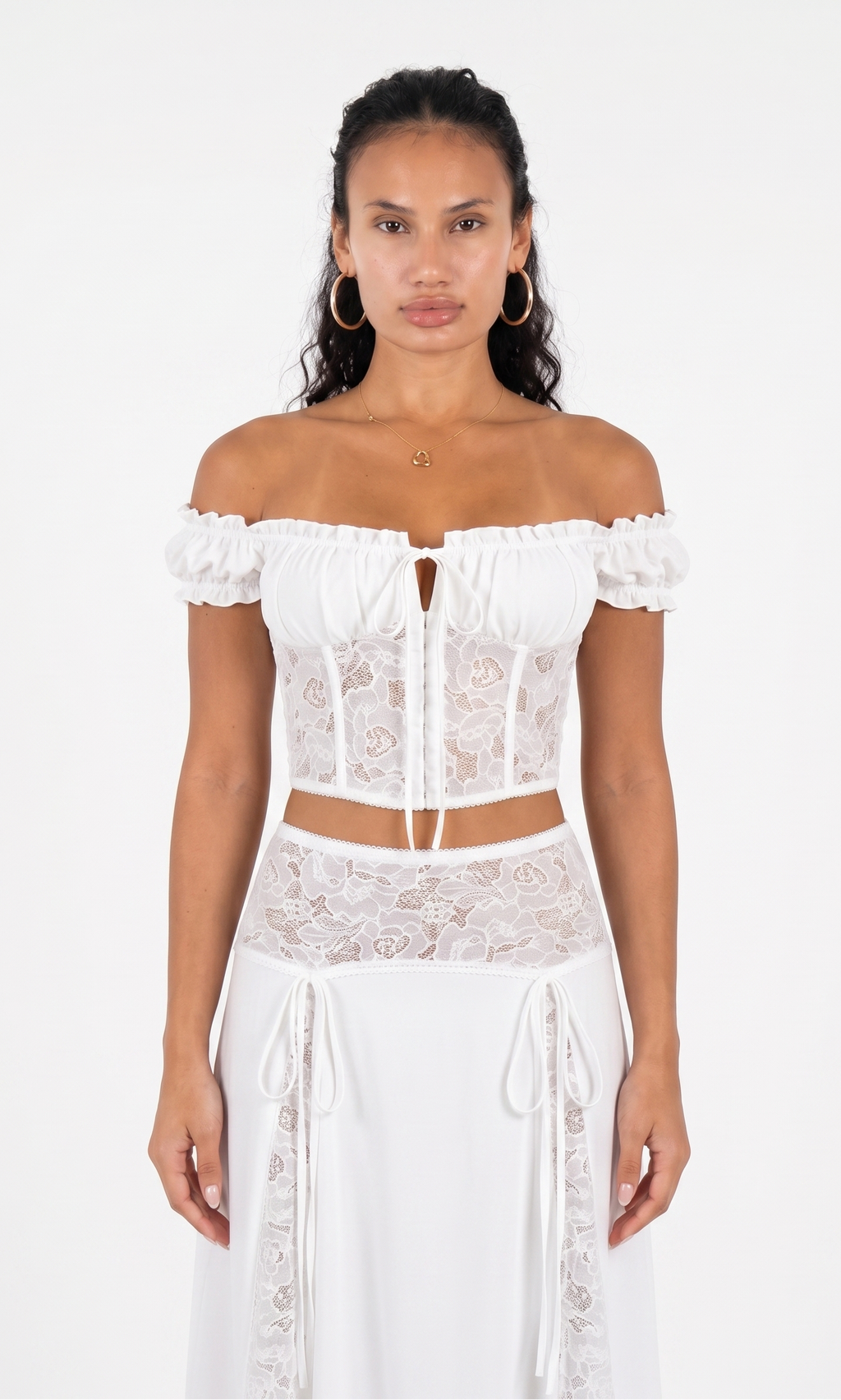 SENA - Conjunto de Encaje Elegante