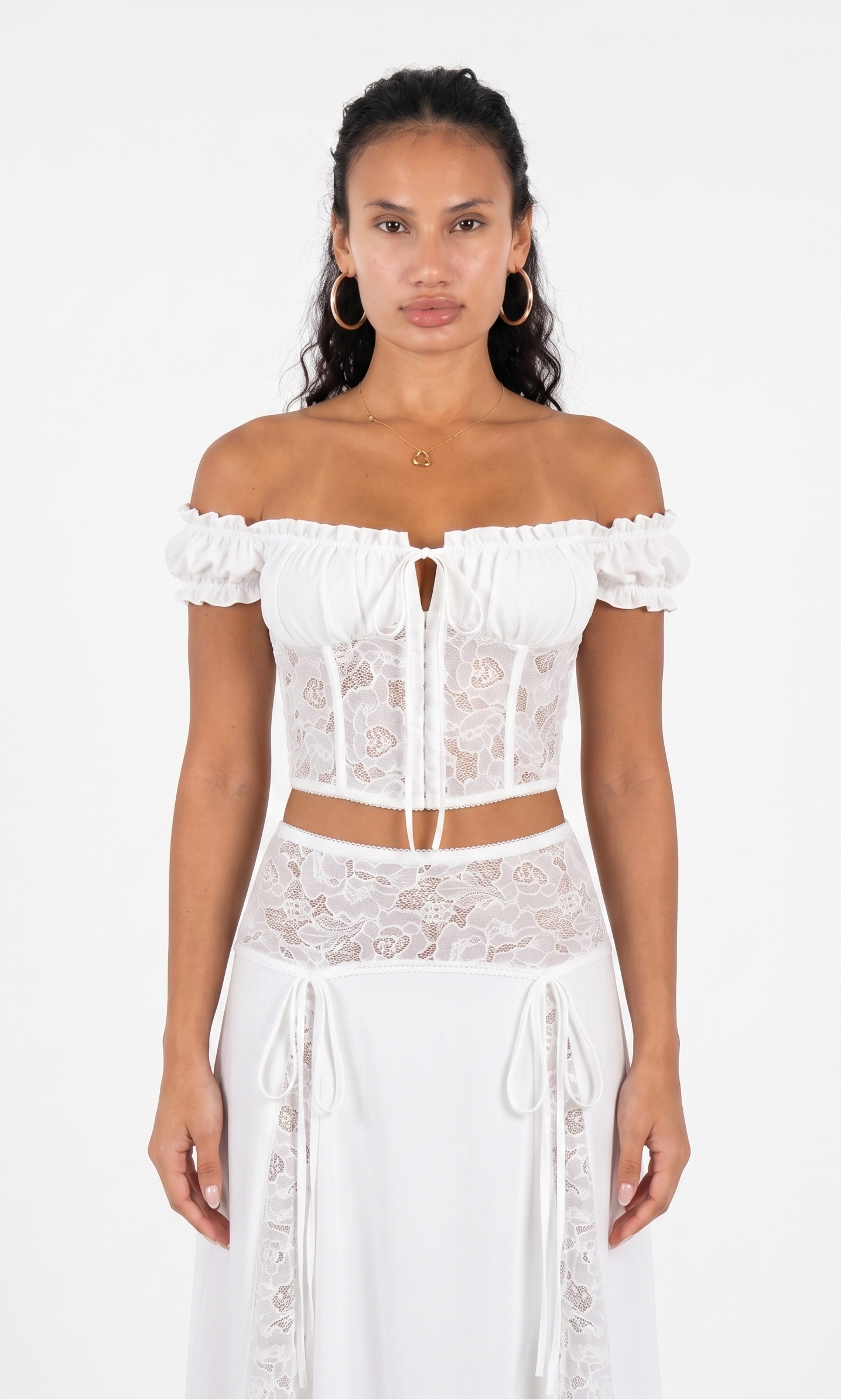 SENA - Conjunto de Encaje Elegante