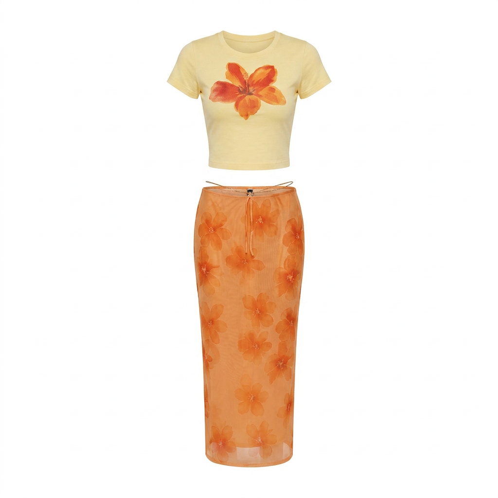 TROPIC BAMBA - Conjunto Floral