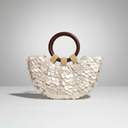 PERLA — Bolso de Conchas Nacaradas