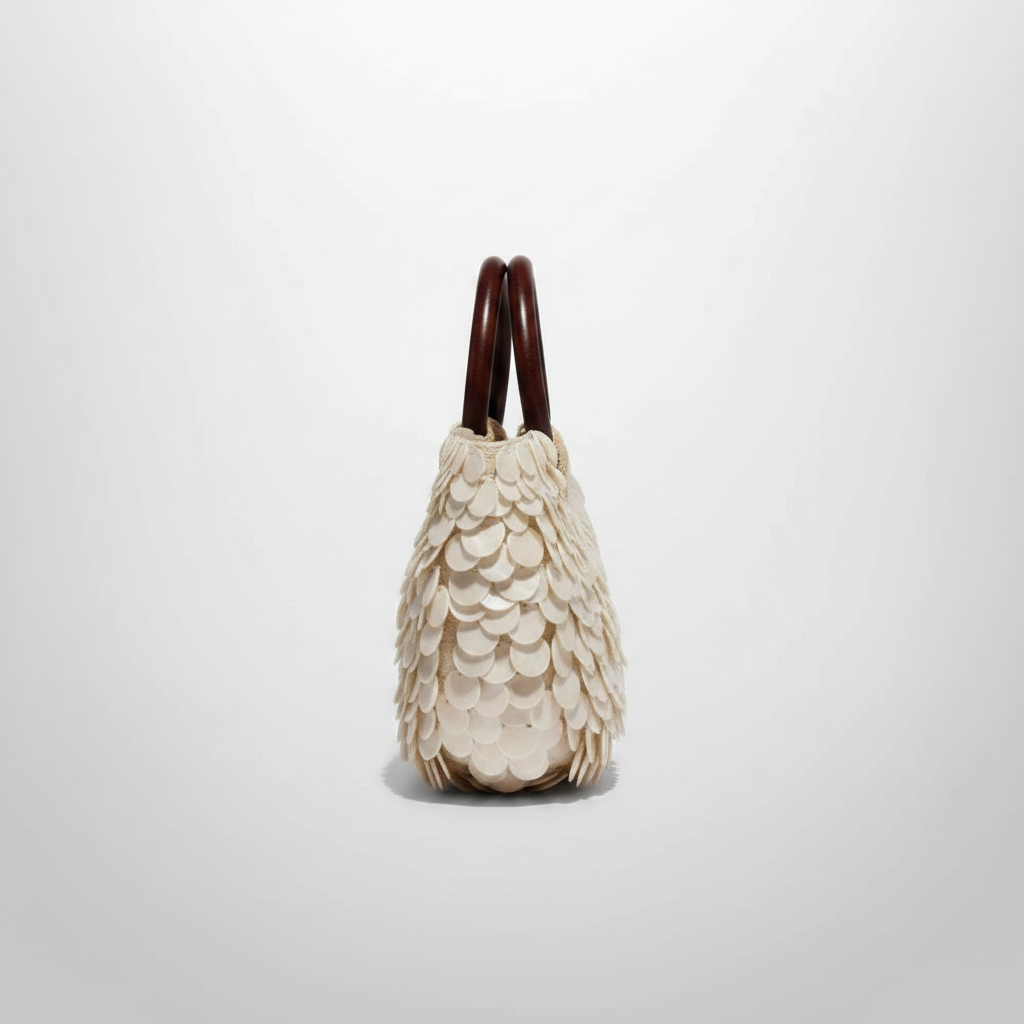 PERLA — Bolso de Conchas Nacaradas